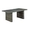 Alaterre Furniture Asti All-Weather Wicker Outdoor 26"H Cocktail Table AWWF04FF - alternate 2